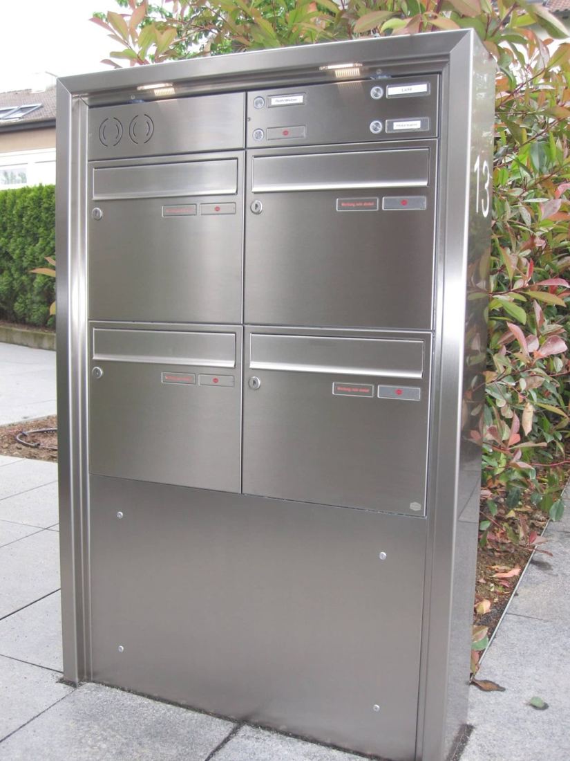 Briefkastenanlage – Metallbau HEIMSCH