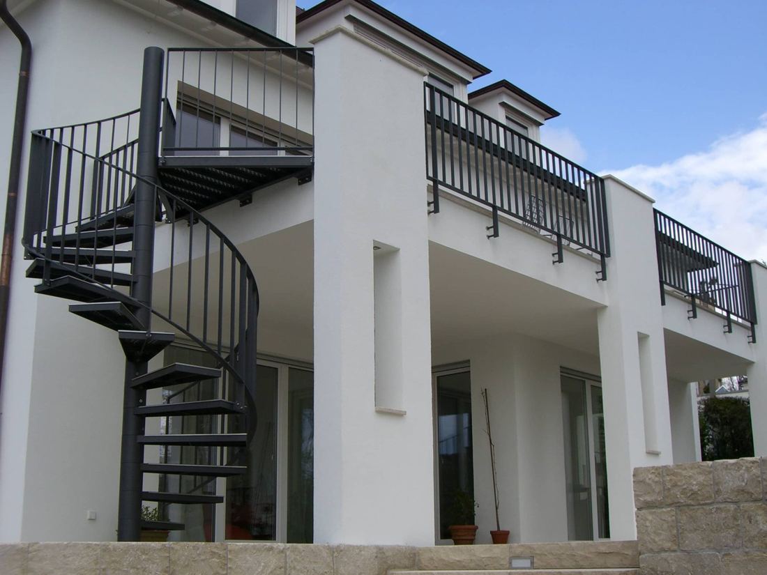 Spindeltreppe – Metallbau HEIMSCH