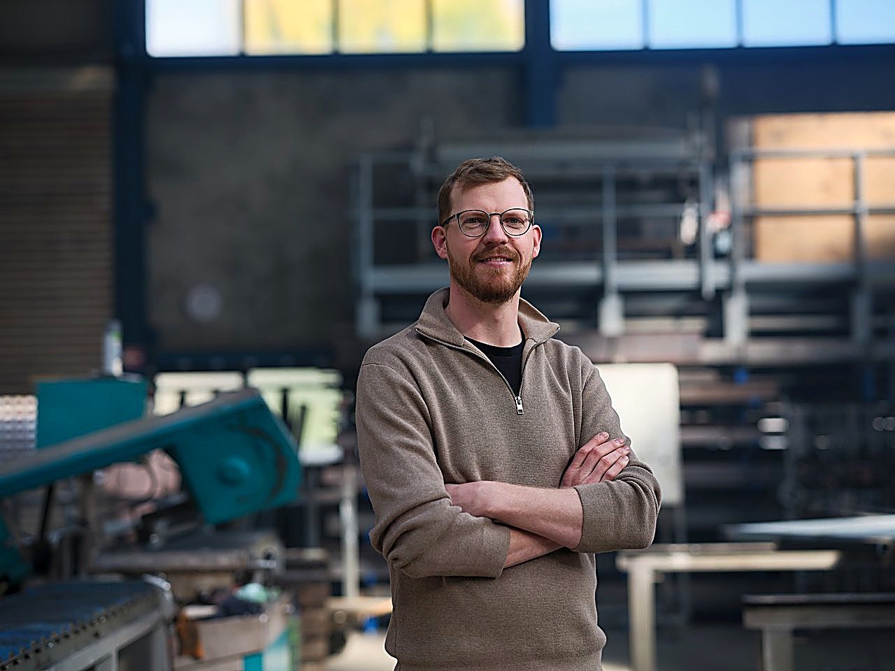 Moritz Stöhr, Geschäftsführer Metallbau HEIMSCH